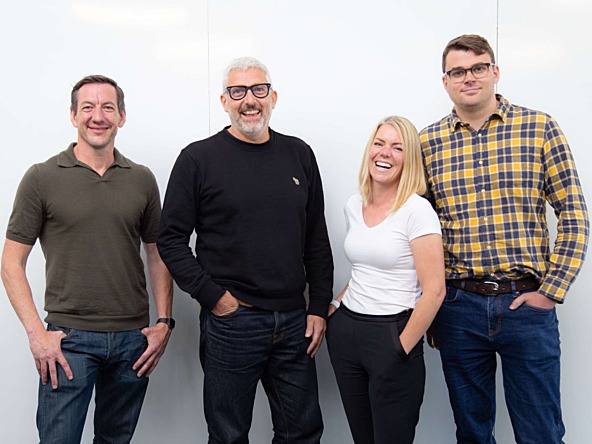 Alex Craven, Paul Connell, Kelly Weston and Tom Forth